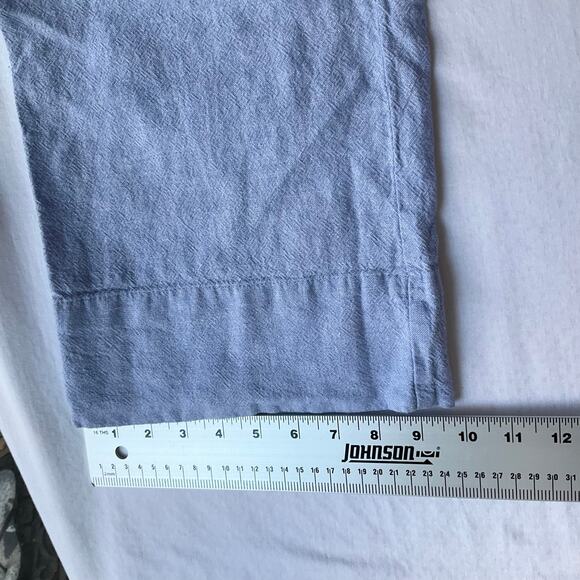 MASON & BELLE Women Elastic Waist Casual Straight Pants size 4, Blue - Picture 5 of 12